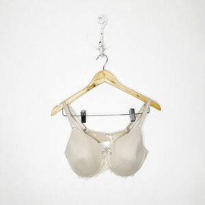 CHANTELLE Basic Invisible Smooth Support T-Shirt Bra beige underwire womens 36DD